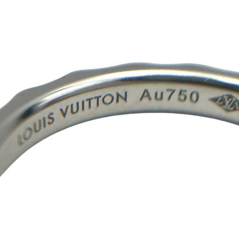 ルイ・ヴィトン LOUIS VUITTON アリアンスモノグラムアンフィニリング ホワイトゴールド Au750 ジュエリー