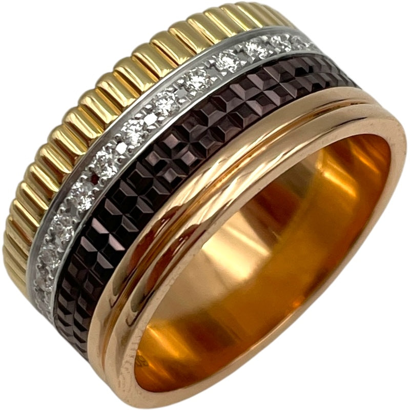 ブシュロン BOUCHERON キャトルクラシックダイヤラージリング 750 Au750 ジュエリー