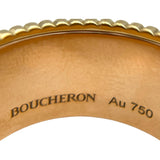 ブシュロン BOUCHERON キャトルクラシックダイヤラージリング 750 Au750 ジュエリー