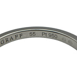 グラフ GRAFF Dシェイプウェディングバンドリング プラチナ Pt950 ジュエリー