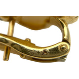 ヴァンクリーフ＆アーペル Van Cleef & Arpels ヴィンテージアルハンブラピアスMOP ゴールド Au750 ジュエリー