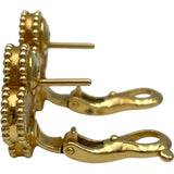 ヴァンクリーフ＆アーペル Van Cleef & Arpels ヴィンテージアルハンブラピアスMOP ゴールド Au750 ジュエリー