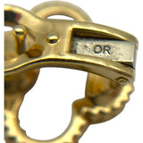 ヴァンクリーフ＆アーペル Van Cleef & Arpels ヴィンテージアルハンブラピアスMOP ゴールド Au750 ジュエリー