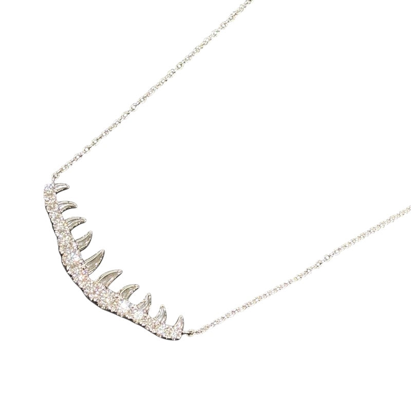 TASAKI 750 ネックレス タサキ TASAKI ディンジャーネックレス シルバー 750WG ジュエリー
