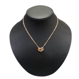 カルティエ Cartier ラブスリーフープﾀダイヤネックレス ホワイトゴールド/イエローゴールド 750 ジュエリー