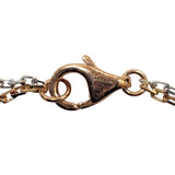 カルティエ Cartier ラブスリーフープﾀダイヤネックレス ホワイトゴールド/イエローゴールド 750 ジュエリー