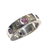 ブルガリ BVLGARI ブルガリブルガリローマンソルベリング ホワイトゴールド 750WG ジュエリー