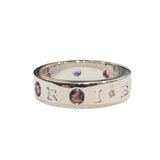 ブルガリ BVLGARI ブルガリブルガリローマンソルベリング ホワイトゴールド 750WG ジュエリー