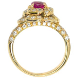 シャネル CHANEL カメリアリング ゴールド 750 ジュエリー