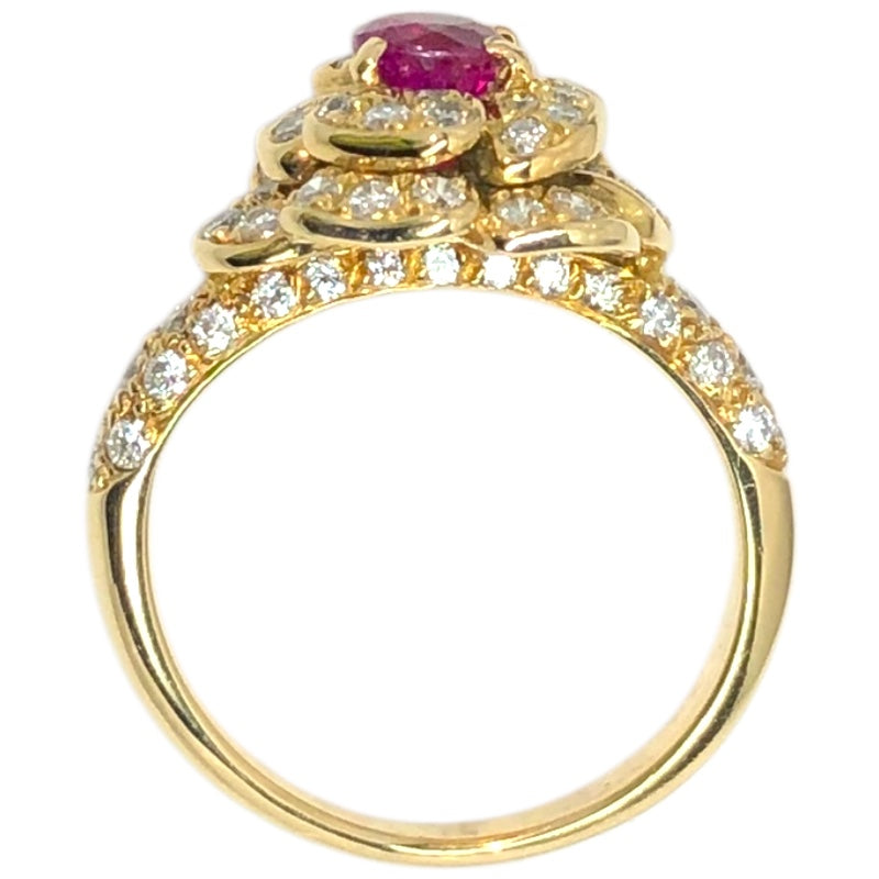 シャネル CHANEL カメリアリング ゴールド 750 ジュエリー