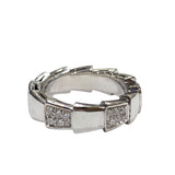 ブルガリ BVLGARI セルペンティヴァイパーダイヤリング ホワイトゴールド 750WG ジュエリー