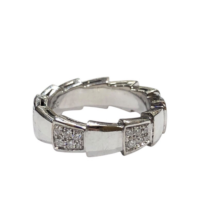 ブルガリ BVLGARI セルペンティヴァイパーダイヤリング ホワイトゴールド 750WG ジュエリー