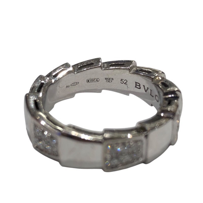 ブルガリ BVLGARI セルペンティヴァイパーダイヤリング ホワイトゴールド 750WG ジュエリー