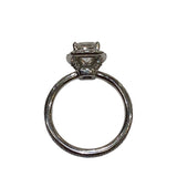 ハリーウィンストン HARRY WINSTON クッションカットマイクロパヴェエンゲージリング プラチナ PT950 ジュエリー