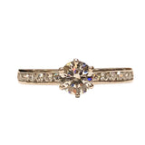 ティファニー TIFFANY＆CO セッティングエンゲージメントリング シルバー Pt950 ダイヤモンド ジュエリー