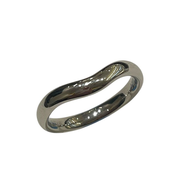 ティファニー TIFFANY＆CO カーブドリング プラチナ Pt950