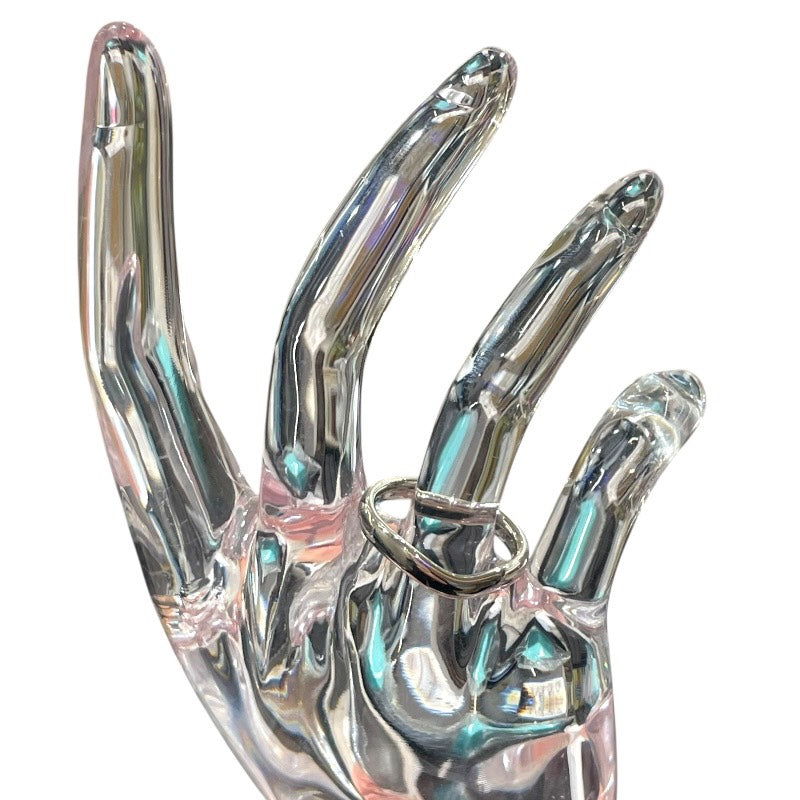 ティファニー TIFFANY＆CO カーブドリング プラチナ Pt950 ジュエリー