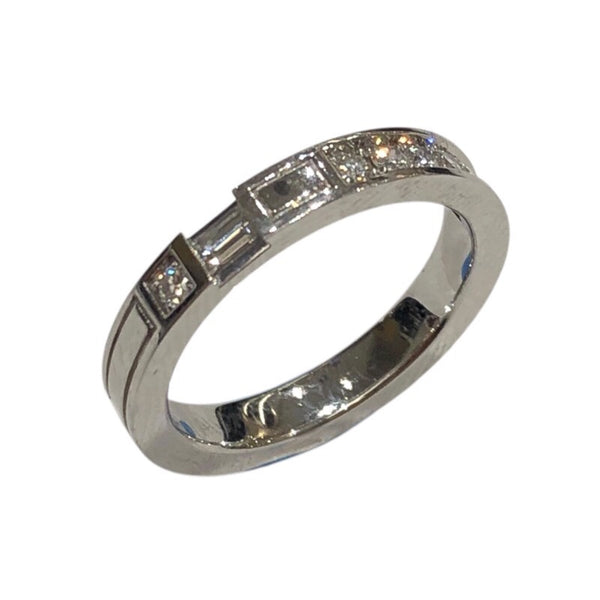 ハリーウィンストン HARRY WINSTON トラフィックアクセントバンドリング プラチナ Pt950 ジュエリー