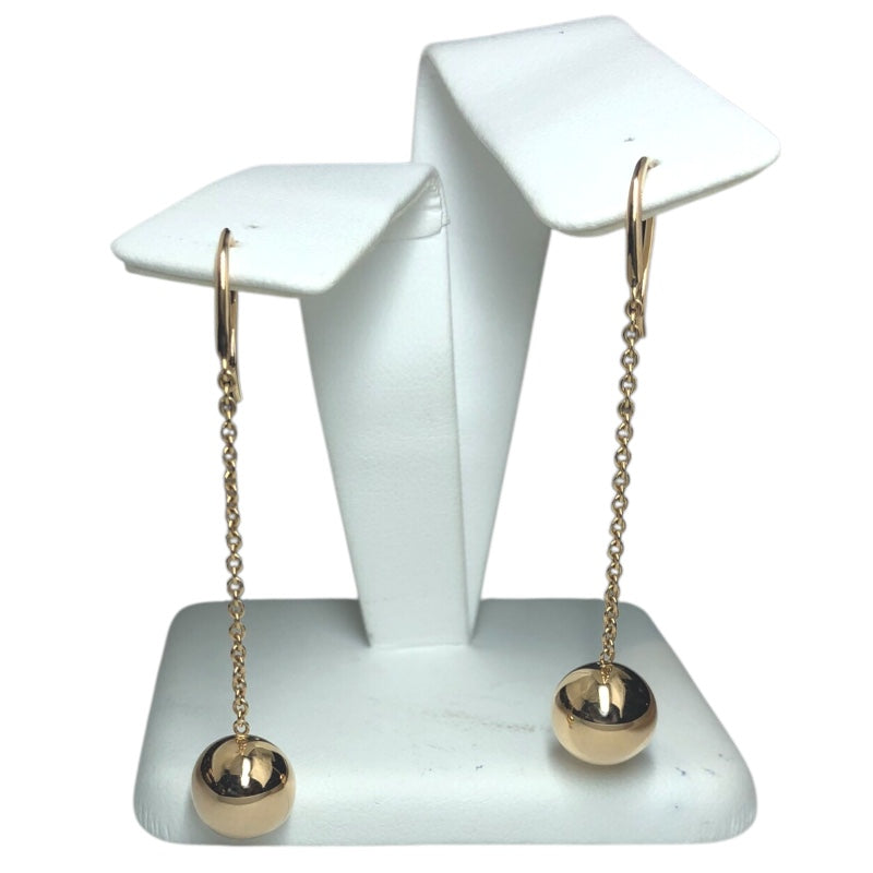 ティファニー TIFFANY＆CO ハードウェアボールピアス ゴールド Au750 ジュエリー