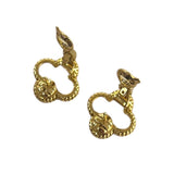 ヴァンクリーフ＆アーペル Van Cleef & Arpels ヴィンテージアルハンブラピアス マザーオブパール Au750 ジュエリー