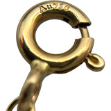 ティファニー TIFFANY＆CO バイザヤードネックレス ゴールド Au750 ジュエリー