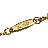 ティファニー TIFFANY＆CO バイザヤードネックレス ゴールド Au750 ジュエリー