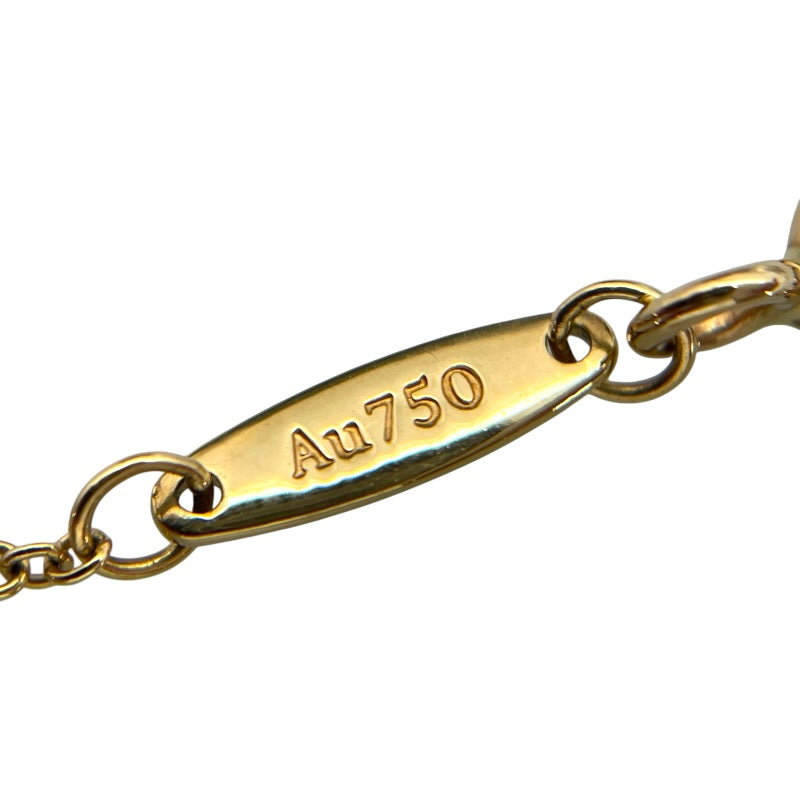 ティファニー TIFFANY＆CO バイザヤードネックレス ゴールド Au750 ジュエリー