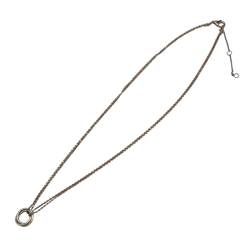 カルティエ Cartier トリニティミニネックレス ピンクゴールド ホワイトゴールド ゴールド 750 ジュエリー