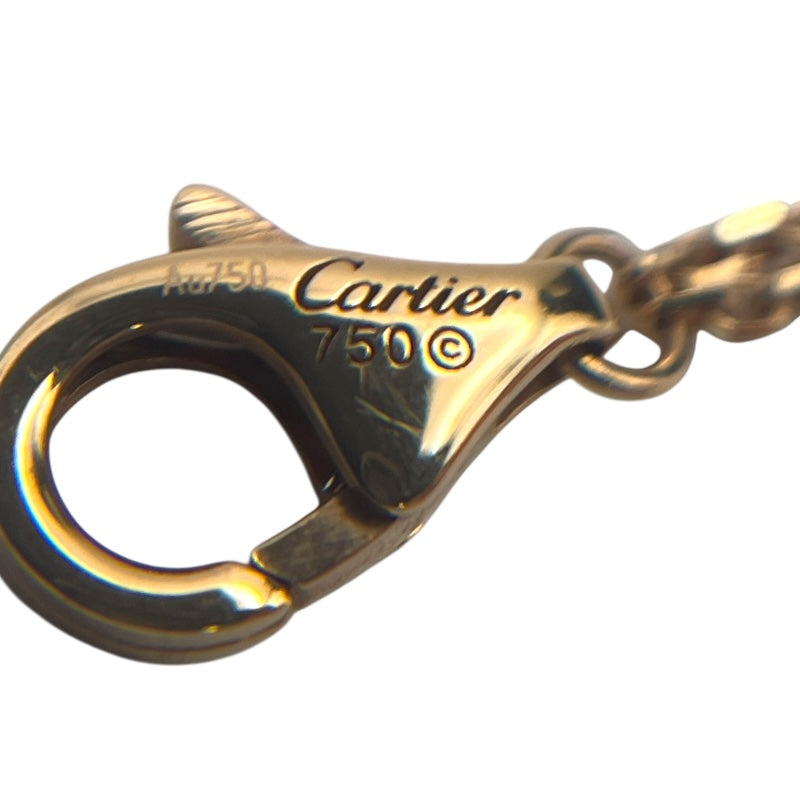 カルティエ Cartier トリニティミニネックレス ピンクゴールド ホワイトゴールド ゴールド 750 ジュエリー