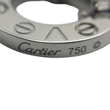 カルティエ Cartier ラブ サークル ネックレス2PD ホワイトゴールド 750/ダイヤモンド ジュエリー