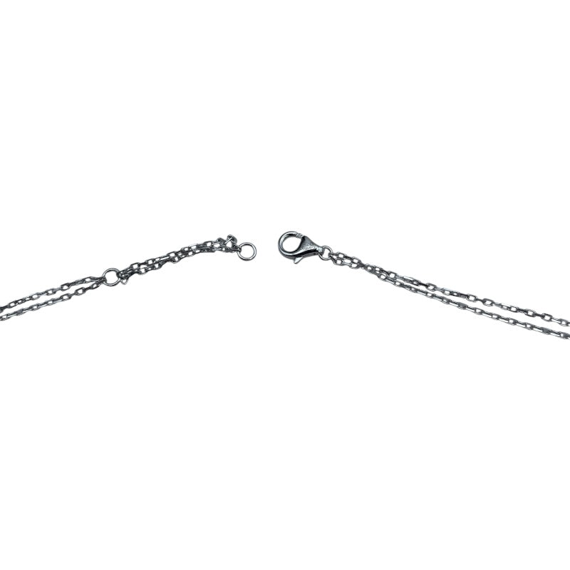 カルティエ Cartier ラブ サークル ネックレス2PD ホワイトゴールド 750/ダイヤモンド ジュエリー