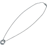 セリーヌ CELINE Cロゴネックレス プラチナ Pt900/850/ダイヤモンド/ルビー 　 ジュエリー