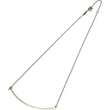 ティファニー TIFFANY＆CO Tスマイルネックレスラージ ゴールド Au750 ジュエリー