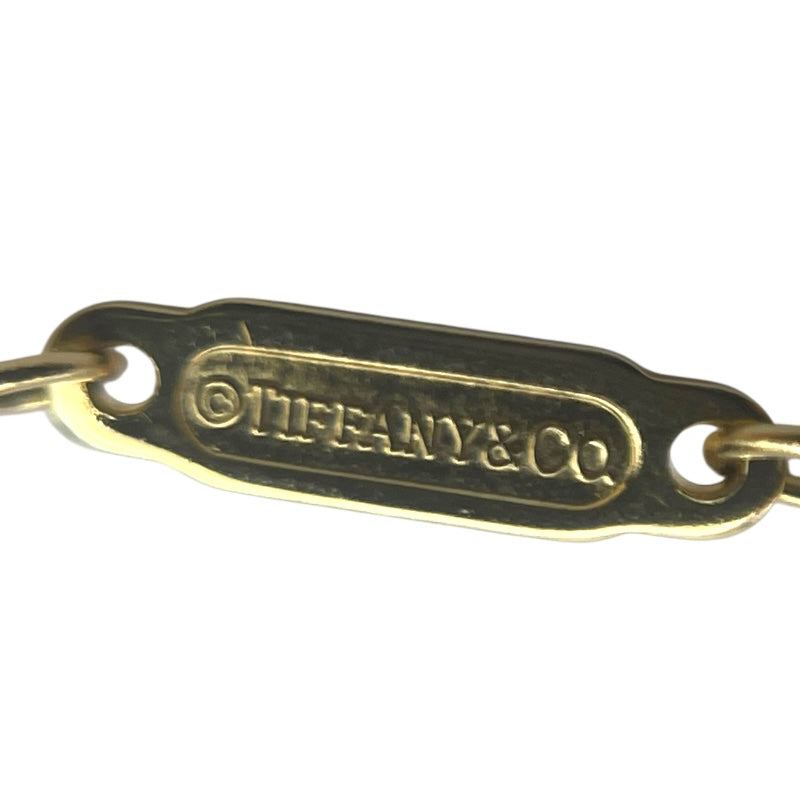 ティファニー TIFFANY＆CO Tスマイルネックレスラージ ゴールド Au750 ジュエリー