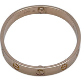 カルティエ Cartier ラブブレス ピンクゴールド Au750 ジュエリー