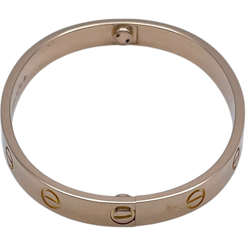 カルティエ Cartier ラブブレス ピンクゴールド Au750 ジュエリー