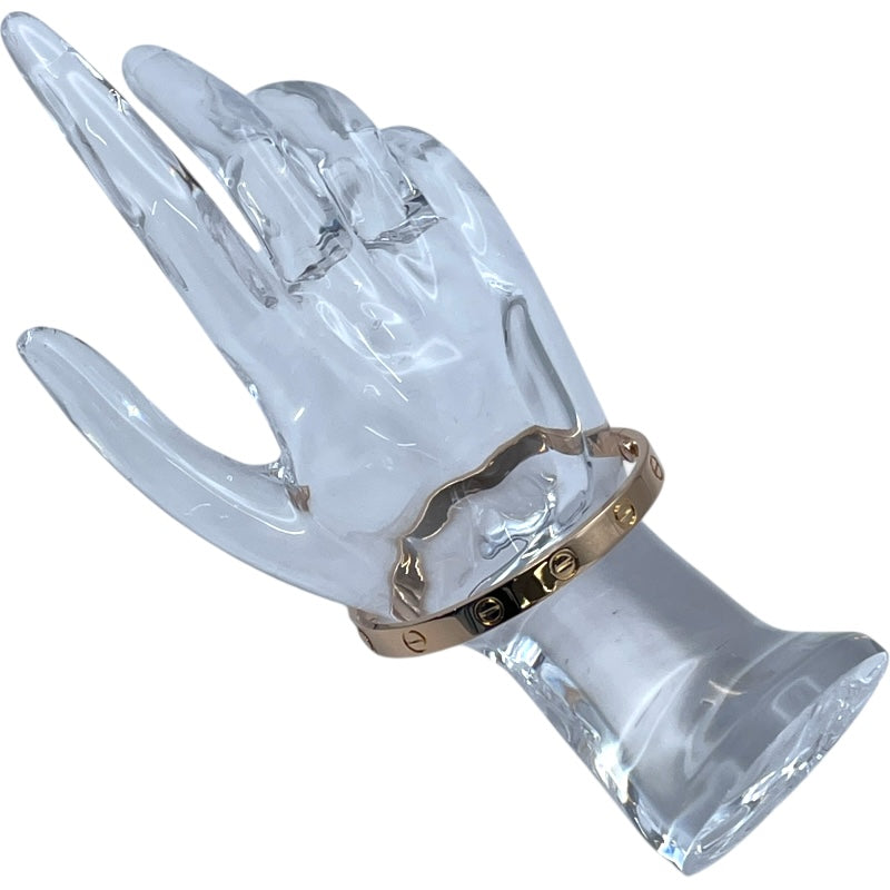 カルティエ Cartier ラブブレス ピンクゴールド Au750 ジュエリー