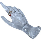 ブルガリ BVLGARI ディーバドリームリング ピンクゴールド Au750/カーネリアン/ダイヤモンド ジュエリー