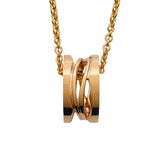 ブルガリ BVLGARI レジェンドネックレス ピンクゴールド Au750 ジュエリー