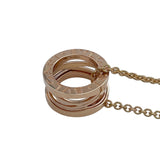 ブルガリ BVLGARI レジェンドネックレス ピンクゴールド Au750 ジュエリー