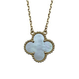 ヴァンクリーフ＆アーペル Van Cleef & Arpels ヴィンテージアルハンブラネックレス ゴールド Au750 マザー オブ パール ジュエリー