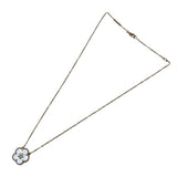 ヴァンクリーフ＆アーペル Van Cleef & Arpels ラッキースプリングプラムブロッサムネックレス ピンクゴールド Au750 マザーオブパール ジュエリー
