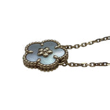 ヴァンクリーフ＆アーペル Van Cleef & Arpels ラッキースプリングプラムブロッサムネックレス ピンクゴールド Au750 マザーオブパール ジュエリー