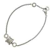 ブルガリ BVLGARI ビーゼロワンエレメントブレス ホワイトゴールド 750 ジュエリー