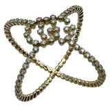 グッチ GUCCI GGランニングリング ゴールド Au750 ダイヤモンド ジュエリー