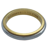 ティファニー TIFFANY＆CO トゥギャザーミルグレインリング ゴールドxプラチナ 750/Pt950 ジュエリー