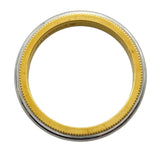 ティファニー TIFFANY＆CO トゥギャザーミルグレインリング ゴールドxプラチナ 750/Pt950 ジュエリー