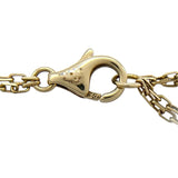 カルティエ Cartier ラブサークルネックレス 2Pダイヤ K18YG ダイヤモンド ジュエリー