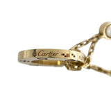 カルティエ Cartier ラブサークルネックレス 2Pダイヤ K18YG ダイヤモンド ジュエリー