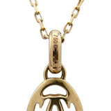 カルティエ Cartier ロゴドゥーブル ダイヤネックレス K18PG ダイヤモンド ジュエリー